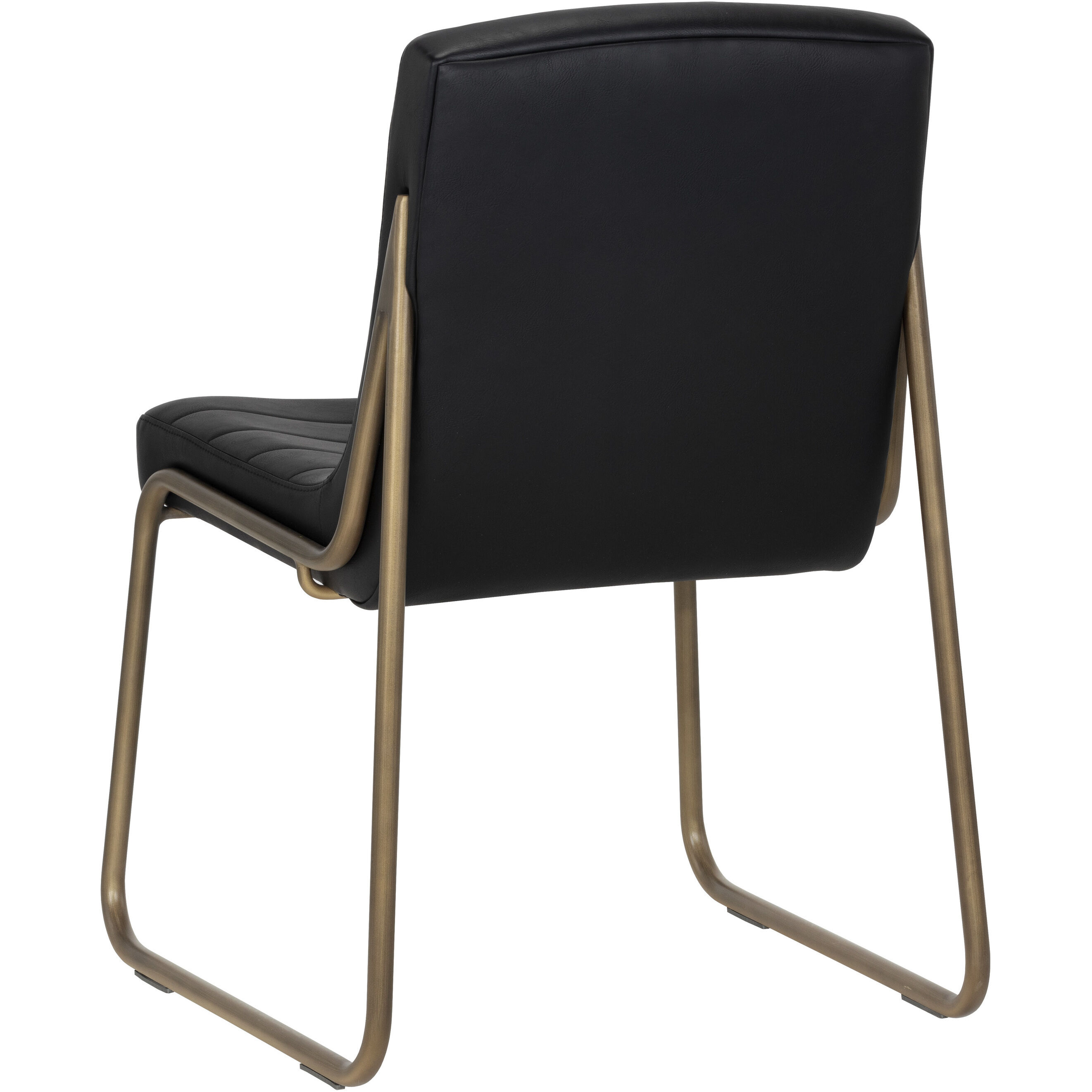 Anton Vintage Black Dining Chair, Set Of 2